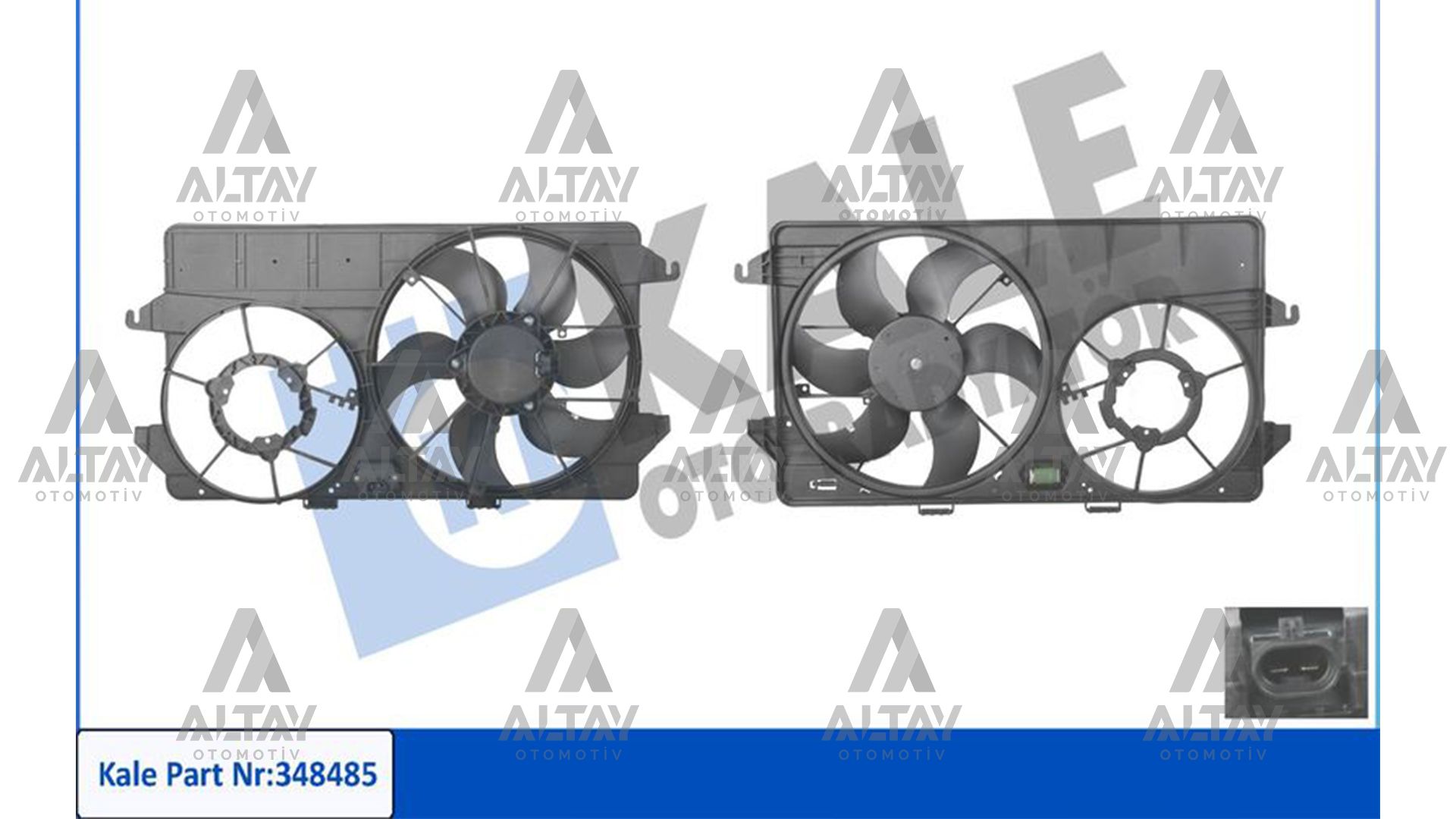 Ford Connect Radyatör Fan ve Motoru 2002-2013